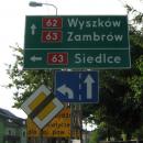 Sokołów-Podlaski-drogowskaz